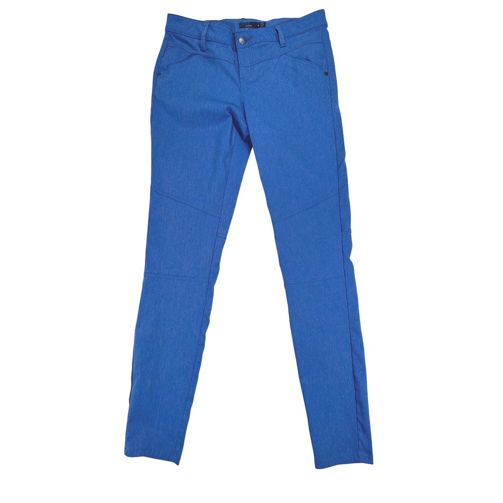 Prana Women Blue Tashia Slim‎ Fit Hiking Pants W4TASH315 Size 4